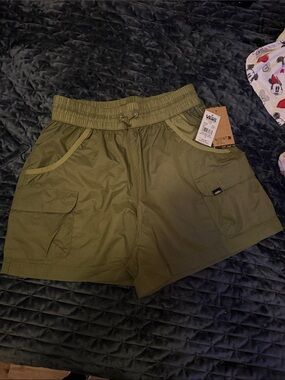 Vans Olive Green Utility Cargo Shorts